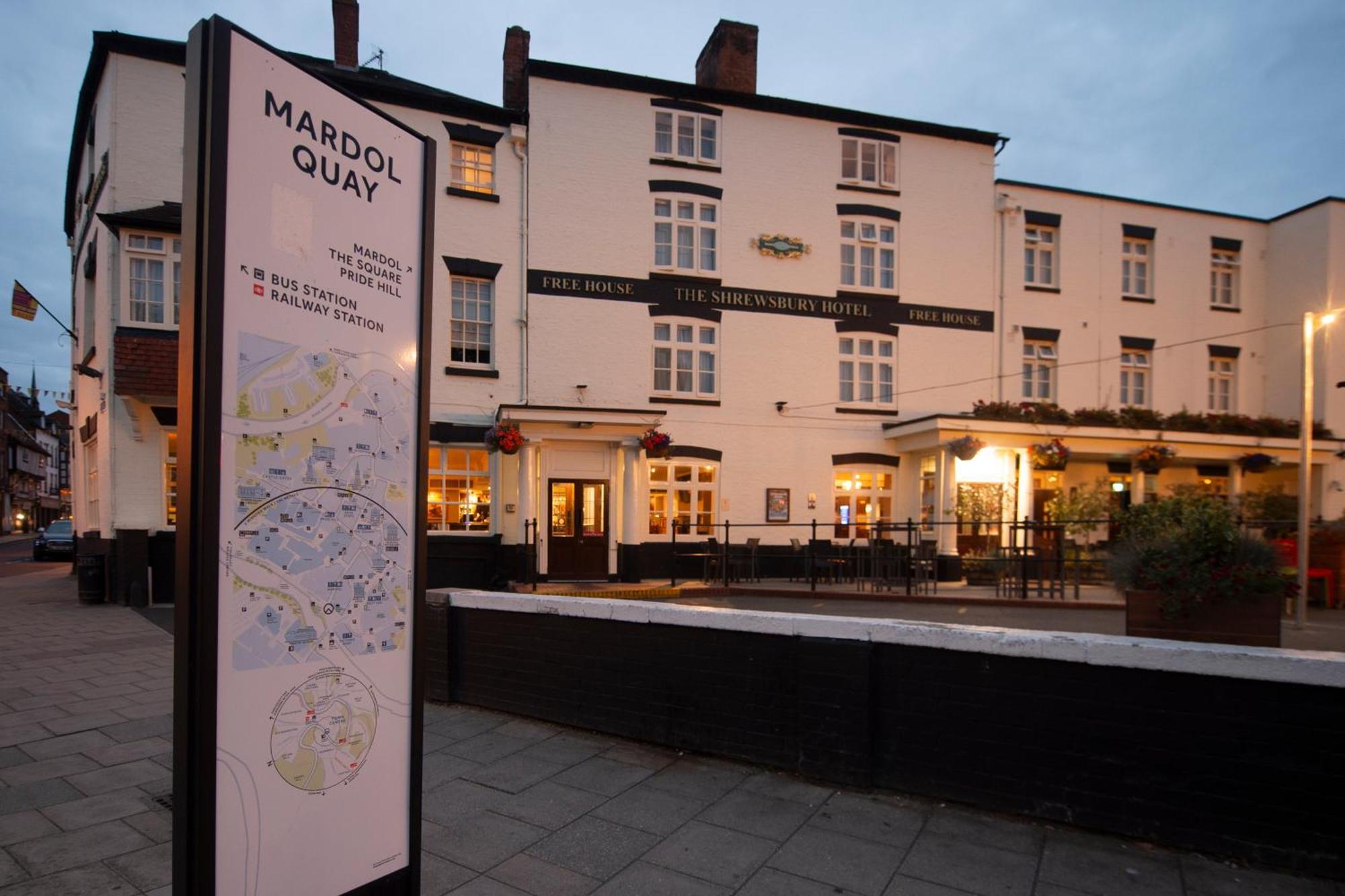 The Shrewsbury Hotel Wetherspoon Exteriér fotografie