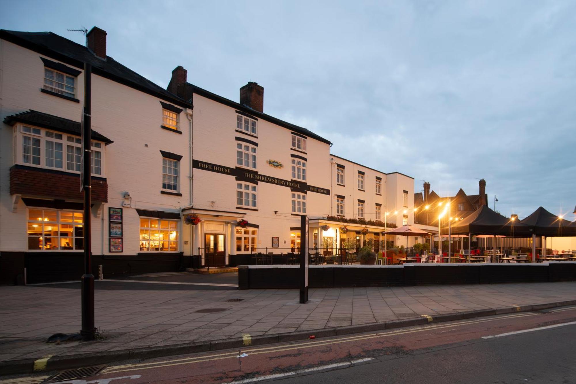 The Shrewsbury Hotel Wetherspoon Exteriér fotografie